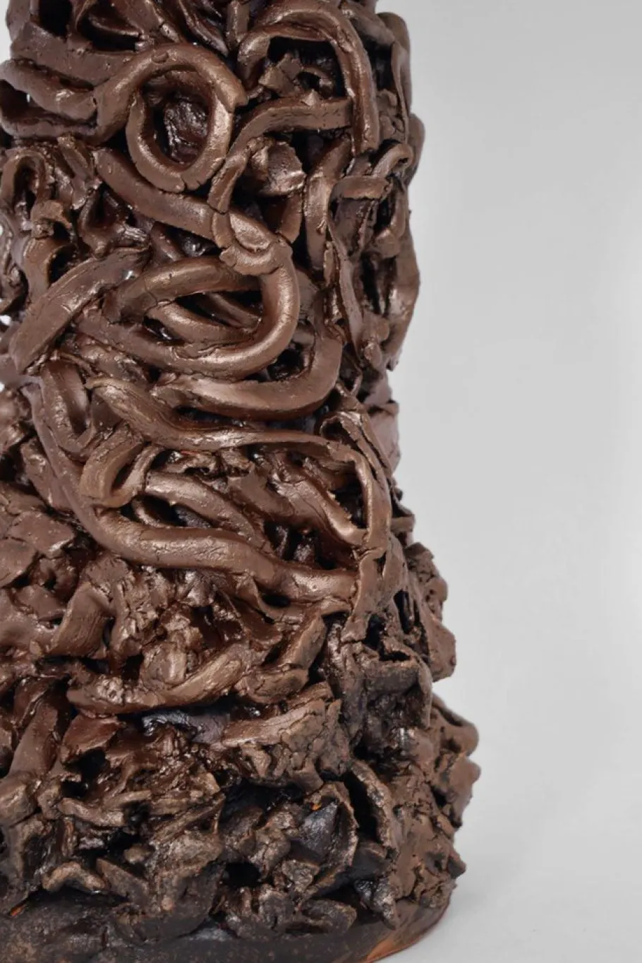 Clearance Pamono Angkor Brown Lamp by Barracuda Interiors