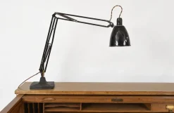 New Pamono Anglepoise No 1209 Draughtsmans Task Desk Lamp by Herbert Terry, England, 1940s