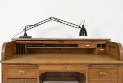 New Pamono Anglepoise No 1209 Draughtsmans Task Desk Lamp by Herbert Terry, England, 1940s