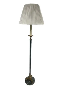 Discount Pamono Anrica Floor Lamp in Marble and Wood, 1950s