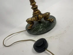 Discount Pamono Anrica Floor Lamp in Marble and Wood, 1950s