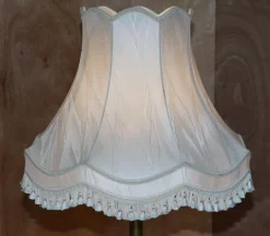 Pamono Antique Art Nouveau Brass Height Adjustable Standing Floor Lamp with Sculptured Frame