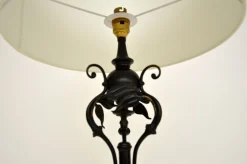 Best Pamono Antique Art Nouveau Iron Floor Lamp, 1900s