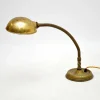 Online Pamono Antique Brass Goose Neck Desk Lamp, 1910s