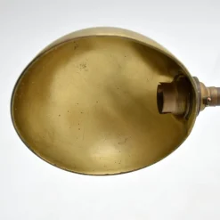 Online Pamono Antique Brass Goose Neck Desk Lamp, 1910s