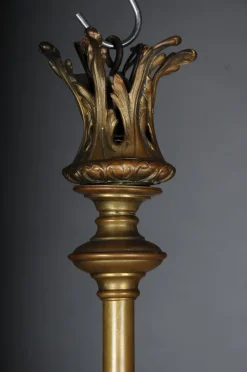 Hot Pamono Antique Chandelier in Gilt Bronze, 1880s