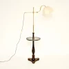 Pamono Antique Chinoiserie Lacquered Floor Lamp Table, 1900s