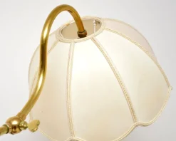 Pamono Antique Chinoiserie Lacquered Floor Lamp Table, 1900s