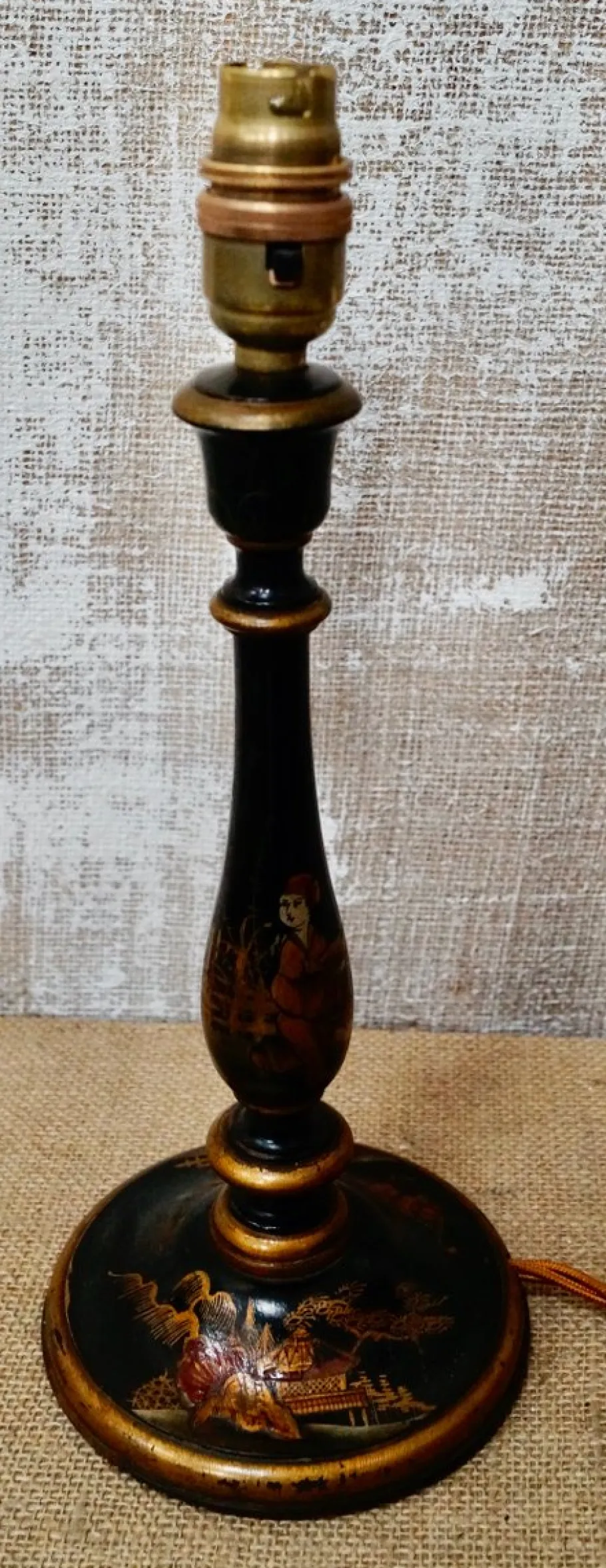 Pamono Antique Chinoiserie Table Lamp