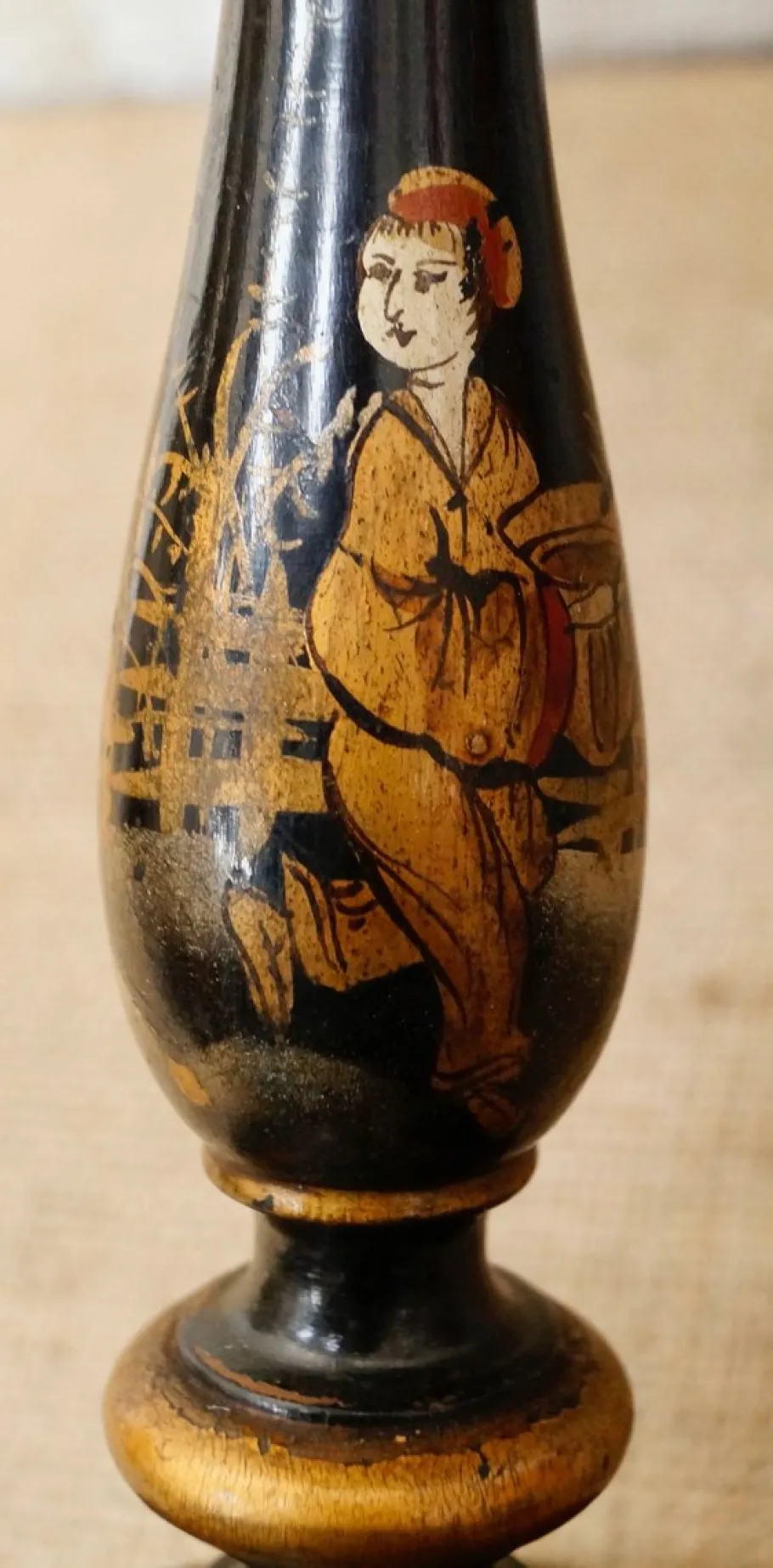 Pamono Antique Chinoiserie Table Lamp