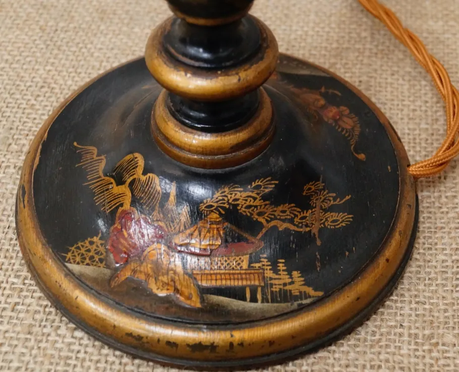 Pamono Antique Chinoiserie Table Lamp