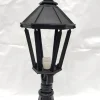 New Pamono Antique Classic Victorian Cast Iron Pillar Lamp Lantern on Base Outdoor Lamp
