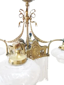 Online Pamono Antique Empire Lamp, 1890s