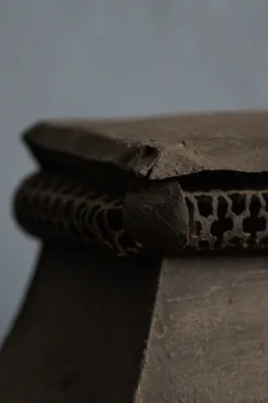 Pamono Antique Enamelled Metal Lanterns, Set of 2