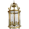 New Pamono Antique English Bronze Lantern, 1880