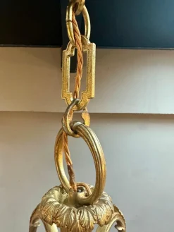 New Pamono Antique English Bronze Lantern, 1880