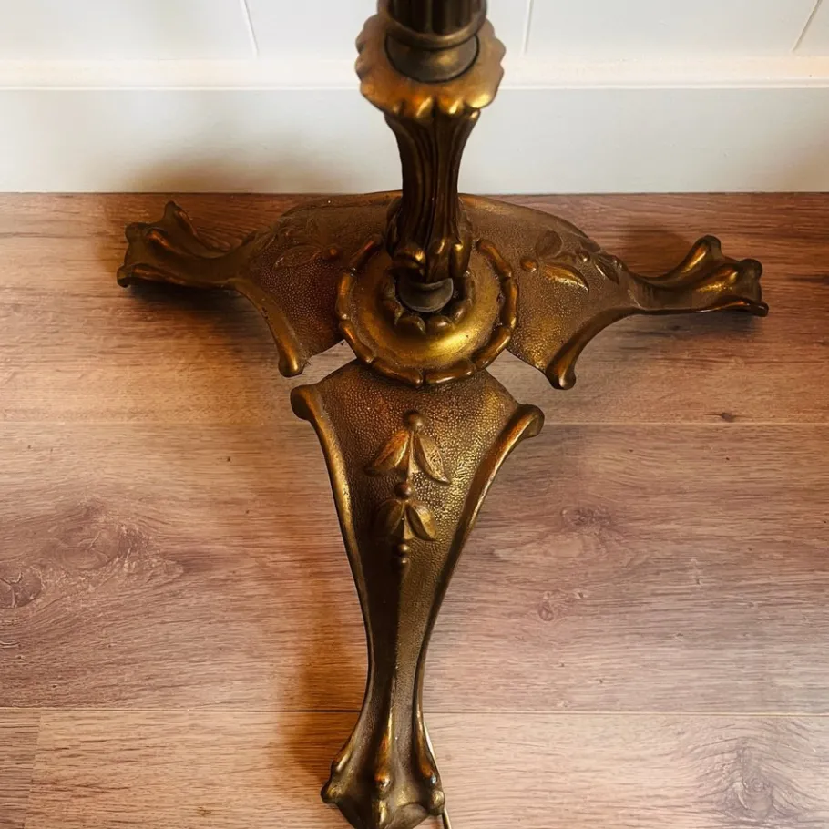 Online Pamono Antique Floor Lamp in Bronze