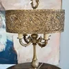 Pamono Antique French Bronze Table Lamp, Circa 1910