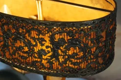 Pamono Antique French Bronze Table Lamp, Circa 1910