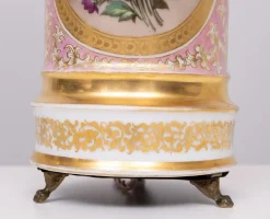 Discount Pamono Antique French Hand Painted Table Lamp in Sevres Porcelain, 1880s