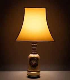 Discount Pamono Antique French Hand Painted Table Lamp in Sevres Porcelain, 1880s