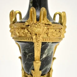 Discount Pamono Antique French Marble and Gilt Bronze Table Lamp, 1890s