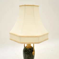 Discount Pamono Antique French Marble and Gilt Metal Table Lamp, 1890s
