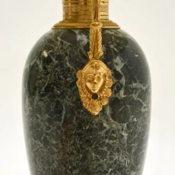 Discount Pamono Antique French Marble and Gilt Metal Table Lamp, 1890s