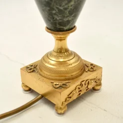 Discount Pamono Antique French Marble and Gilt Metal Table Lamp, 1890s