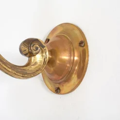 Hot Pamono Antique Glass Wall Light from Holophane, 1950s