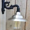 Pamono Antique Italian Black Pewter Wall Lantern