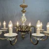 Discount Pamono Antique Italian Chandelier with Ceramic Detail
