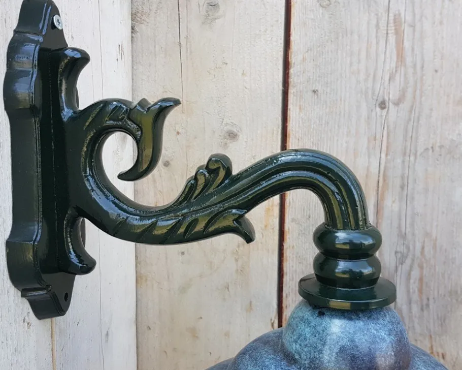 Sale Pamono Antique Italian Green Copper Patina Outdoor Wall Lamp