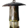 Discount Pamono Antique Miners Lamp in Bronze