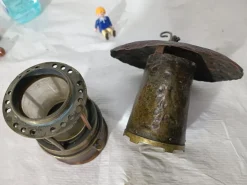 Discount Pamono Antique Miners Lamp in Bronze