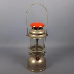Discount Pamono Antique Oil Lantern in Metal and Glass
