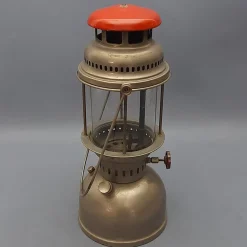 Discount Pamono Antique Oil Lantern in Metal and Glass