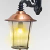 Best Pamono Antique Round Copper Hanging Wall Lantern