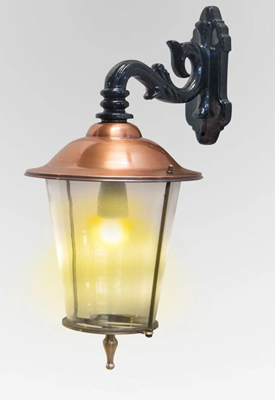 Best Pamono Antique Round Copper Hanging Wall Lantern