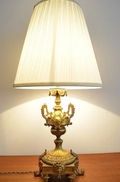 New Pamono Antique Table Lamp, 1880s