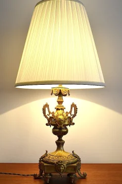 New Pamono Antique Table Lamp, 1880s