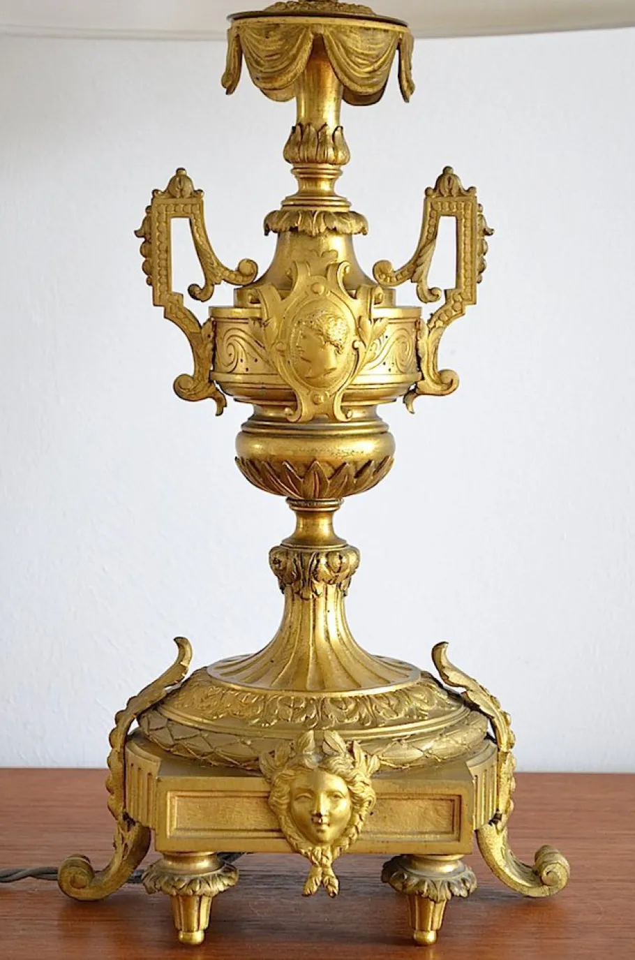 New Pamono Antique Table Lamp, 1880s