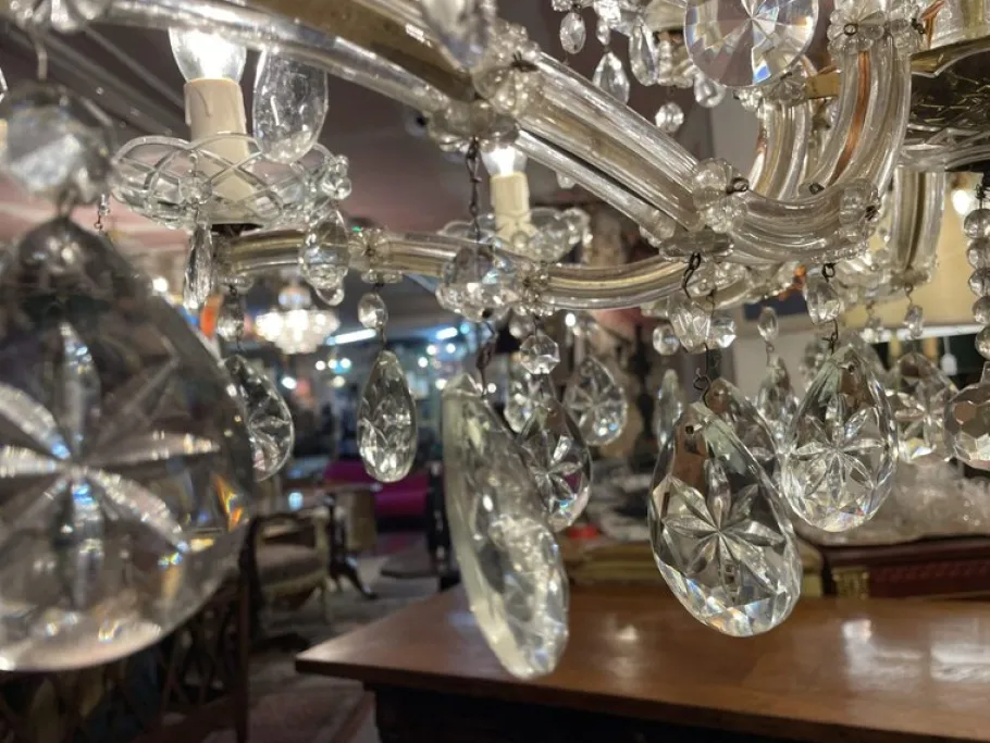 Best Pamono Antique Two-Tiere Marie Therese Chandelier
