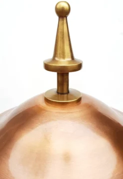 Best Pamono Antique Victorian Classic Copper Pillar Lamp Lantern on Base Outdoor Lamp