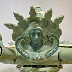 Hot Pamono Antique Victorian Floor Lamp in Cast Iron, 1890s