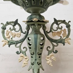 Hot Pamono Antique Victorian Floor Lamp in Cast Iron, 1890s