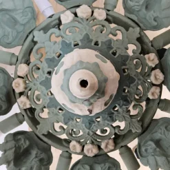 Hot Pamono Antique Victorian Floor Lamp in Cast Iron, 1890s