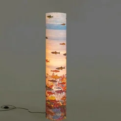 Clearance Pamono Aquarium Floor Lamp by Piero Fornasetti for Antonangeli, 1990s