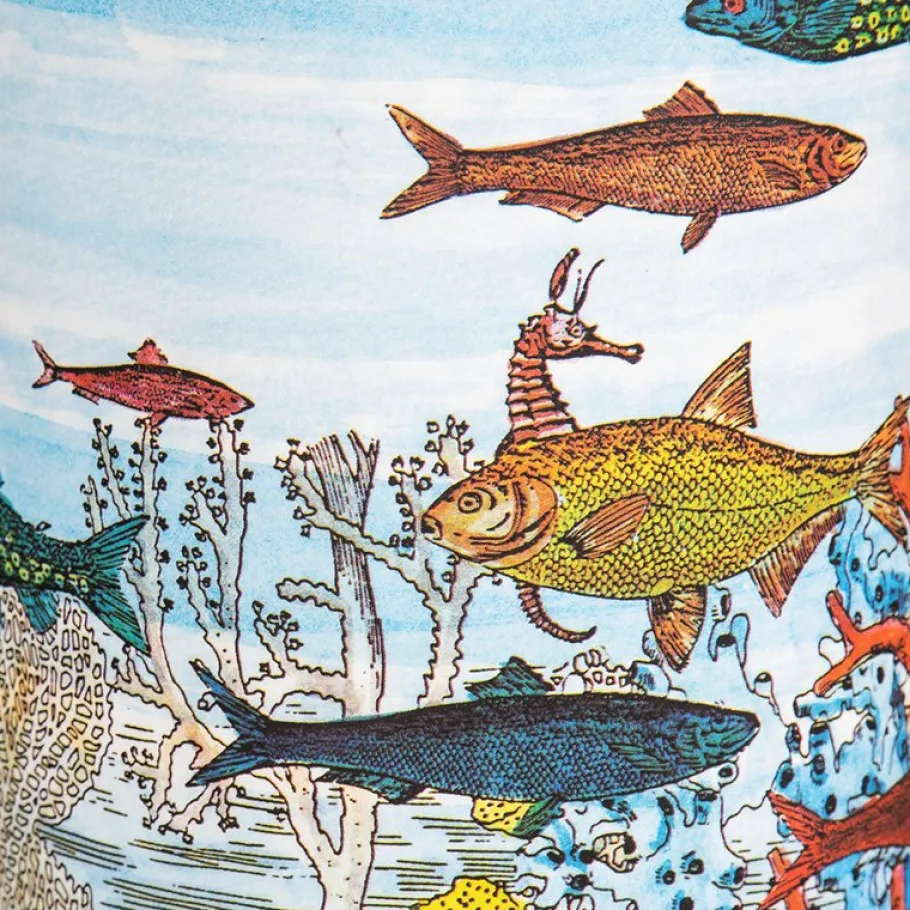 Clearance Pamono Aquarium Floor Lamp by Piero Fornasetti for Antonangeli, 1990s