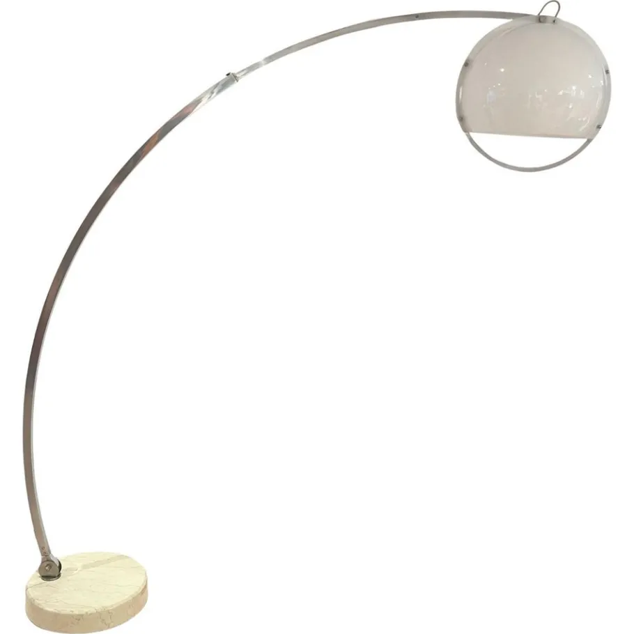 Clearance Pamono Arc Floor Lamp from Guzzini, 1970